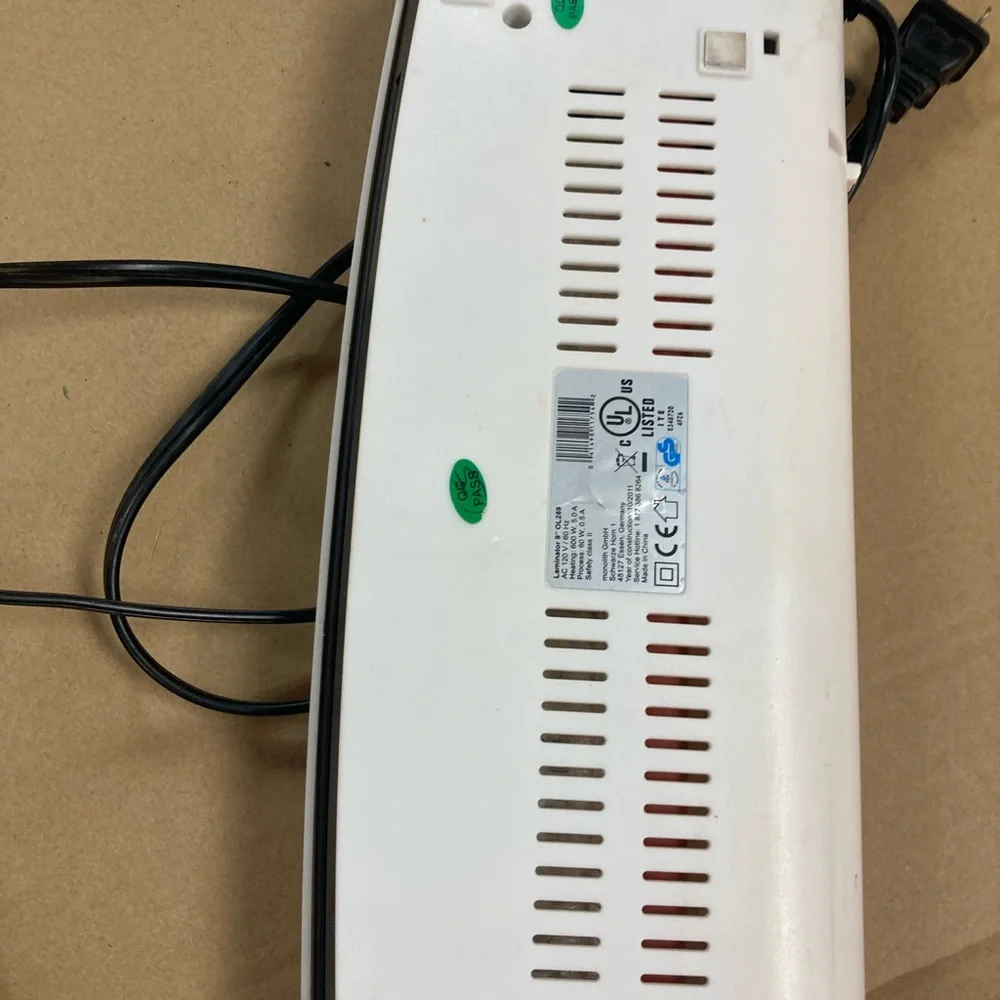 Laminator used condition works lights up and works